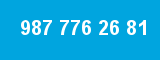 987 776 26 81
